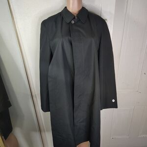 Elegant Black Trench Coat for Men
